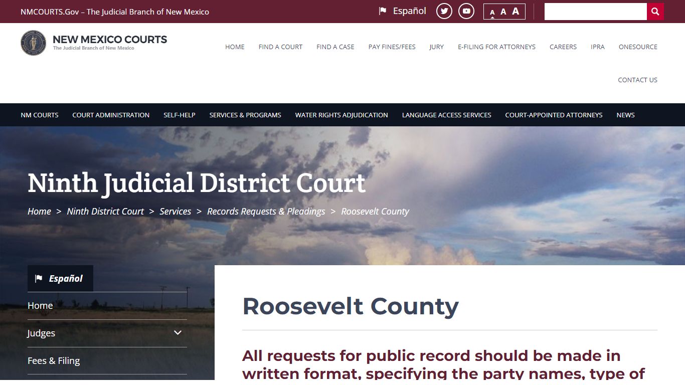 Roosevelt County | Ninth District Court - nmcourts.gov